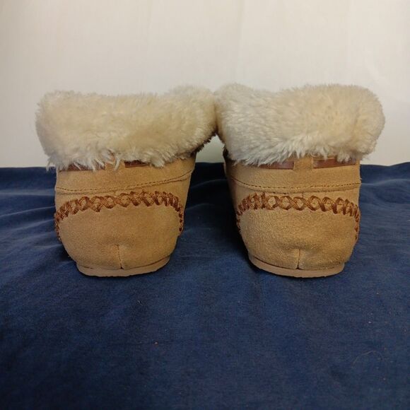 Minnetonka Womens Chrissy Bootie Moccasin Slipper Cinnamon Size 9M - Picture 6 of 14